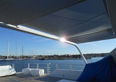 Carbon Stringers for Racing Yacht