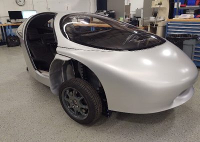 Carbon Fiber Electric Car Front End