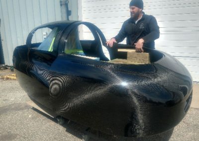 Custom Carbon Fairing Component