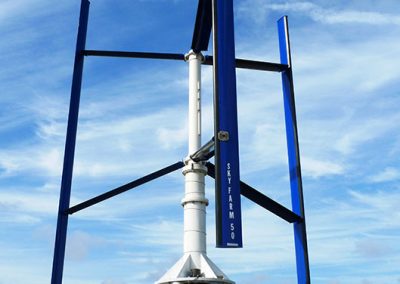 Composite Vertical Axis Wind Turbine