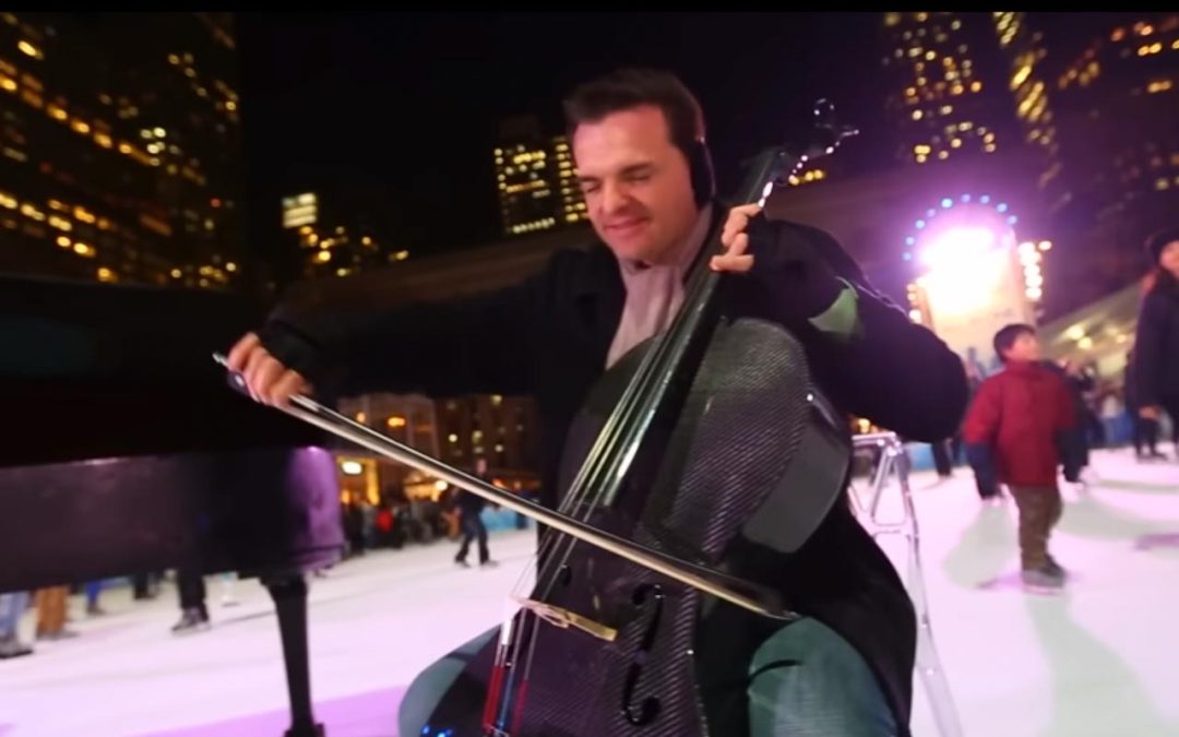 Carbon Craft Meets Performance: Watch a Luis & Clark Carbon Cello on Ice at Bryant Park