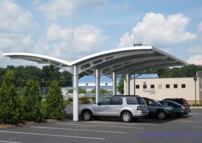 Solar Canopy Composite Arches