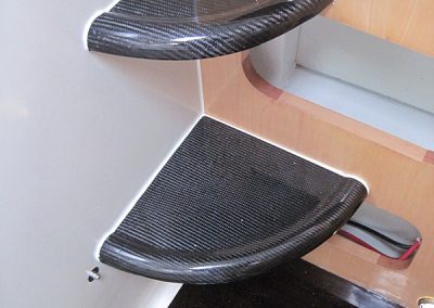 Carbon Fiber Bunk Steps